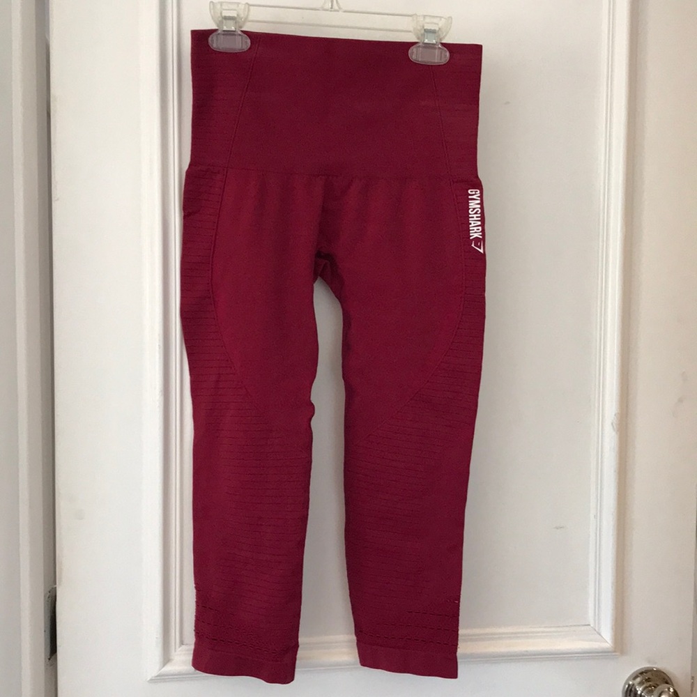 Gymshark seamless cropped leggings